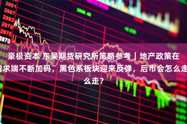 豪极资本 东吴期货研究所策略参考｜地产政策在需求端不断加码，黑色系板块迎来反弹，后市会怎么走？